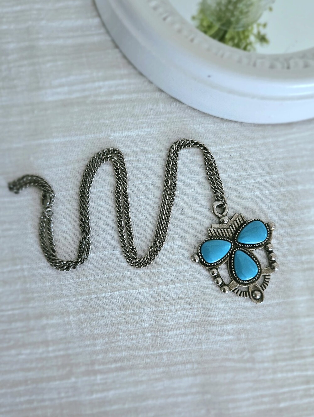 Turquoise Western/Bohemian Style Pendant